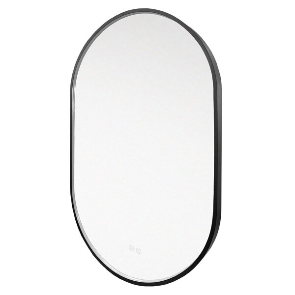 Mereo Zrkadlo oválne 50x80 cm, LED osvetlenie a odhmlievanie CN170
