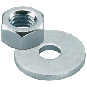 Fischer 510516 šesťhranné matice ocel glavanizované zinkom 20 pár; 510516