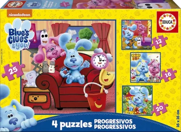 Educa Puzzle Blue's Clues 4v1