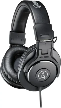 AUDIO-TECHNICA ATH-M30x čierna / uzavreté slúchadlá / CCAW vinutie / 3.5 mm jack (ATH-M30x)
