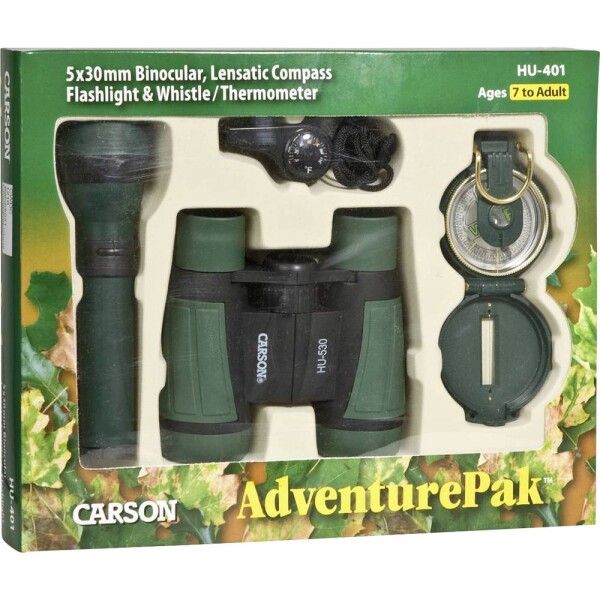 Carson Optical ďalekohľad HU-401 5 x 30 mm Dachkant zelená HU-401; HU-401