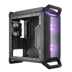 Cooler Master MasterBox Q300P čierna / Micro ATX / 2x USB 3.0 / 2x 120mm RGB + 1x 120mm / bez zdroja / priehľadná bočnica (MCB-Q300P-KANN-S02)