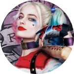 Jedlý papier Harley Quinn 19,5 cm - Pictu Hap - Pictu Hap