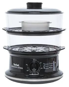 TEFAL VC140135 čierna / Parný hrniec / 900 W (VC1401)