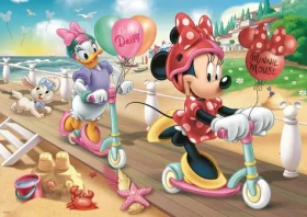 Trefl - Puzzle - Minnie Mouse: Na pláži