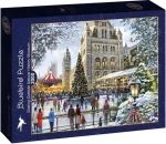 BlueBird Puzzle Korčuľovanie pred Prírodovedným múzeom