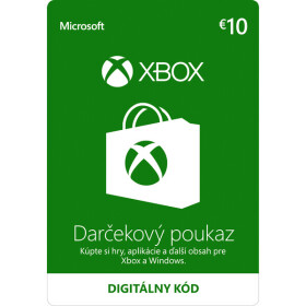 Xbox Live - kredit 10 EUR
