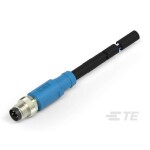 TE Connectivity upravený zástrčkový konektor pre senzory - aktory, T4061110004-001, 10 ks; T4061110004-001