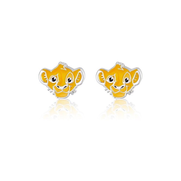 Disney Očarujúce strieborné náušnice Lion king Mini ES00115SL.CS