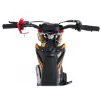 Mamido Detská benzínová motorka RamiGO NITRO 60CC oranžová