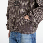 Bunda Umbro by SlamJam Check Smock Anorak Beige/ Dark Brown XL