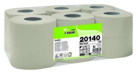 Celtex Mini Jumbo rolka BIO E-Tissue Sand / Toaletný papier / 2vrstvový / 12 ks (20140)