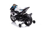 Mamido Detská elektrická motorka BMW HP4 Race JT5001 biela