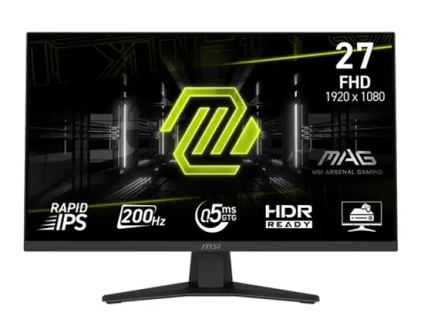 27" MSI MAG 274FDE čierna / FHD / IPS / 16:9 / 0.5ms / 1000:1 / 300cd-m2 / HDMI + DP / VESA (9S6-3CE41H-002)
