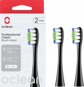 Oclean Professional Clean P1C5 čierna (2ks) / Náhradné hlavice / sonické kefky Oclean / medium (P1C5 B02)