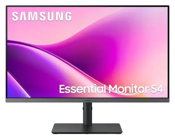 27" Samsung Essential S4 LS27F434UAUXEN čierna / Monitor / IPS / 1920x1080 / 100 Hz / 300 cd/m2 / HDMI + DP / VESA (LS27F434UAUXEN)