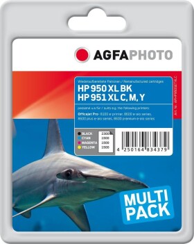 AgfaPhoto Toner APHP950SETXLC / 950XL/951XL (cyan, magenta, yellow, black)