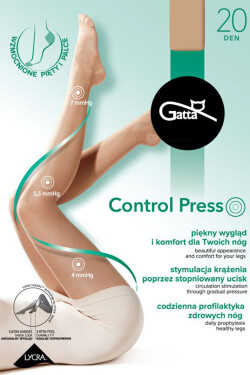 Gatta Control Press farba:zlatá 5-XL