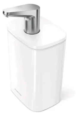 Simplehuman Pulse biela / Dávkovač mydla a dezinfekcia / 473 ml (838810025872)