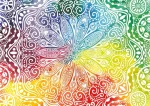 YAZZ Puzzle Kvetinová mandala