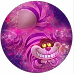 Jedlý papier Alice v krajine zázrakov mačka 19,5 cm - Pictu Hap - Pictu Hap