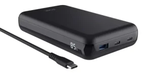 Trust Powerbanka pre notebook 100W / Powerbanka / 20000 mAh / 2x USB-C + USB-A / Quick Charge 3.0 (25240)