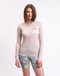 Patagonia W's L/S Capilene® Cool Merino Blend Graphic Shirt Fitz Roy Strata: Shroom Taupe M