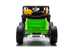 Mamido Mamido Elektrické autíčko Buggy UTV 4x4 s vlečkou 24V | 4x200W zelené