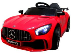 Mamido Elektrické autíčko Mercedes GTR-S, červené s mäkkými EVA kolesami a pohodlným sedadlom, licencované