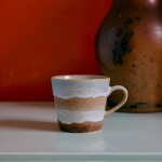 HK living Hrnček na cappuccino 70's Skyline 300 ml