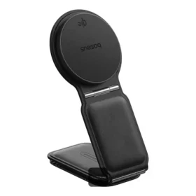 Baseus PrimeTrip C02 Magnetický držiak do auta s bezdrôtovým nabíjaním čierna (C40169003111-00)