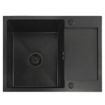 REA REA - Oceľový drez Paul Black ZLE-06011