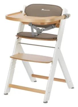 BEBECONFORT Timba Light Wood s podložkou / Rastúca detská stolička / od 6 mesiacov / nosnosť 110 kg (2740073210BC)