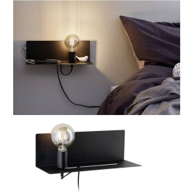 Paulmann Devara 78920 nástenné svetlo E27 LED čierna; 78920