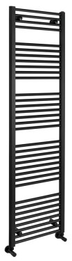 AQUALINE - DIRECT vykurovacie teleso s bočným pripojením 450x1680, čierna mat ILR64B
