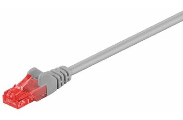 MicroConnect CAT6 U/UTP 2m CCA sivá / PVC (B-UTP602)