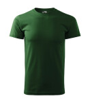 Heavy Nové tričko unisex fľaša zelená XL