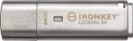 Kingston IronKey Locker+ 50 64GB strieborná / Flash Disk / USB 3.2 Gen 1 - (USB-A 3.0) (IKLP50/64GB)