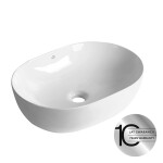 Laveo - Lomami - keramické umývadlo na dosku 48x35 VUL_6248