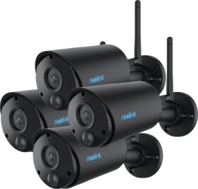Reolink Reolink Argus Series B320-B Battery-WiFi 4er Set