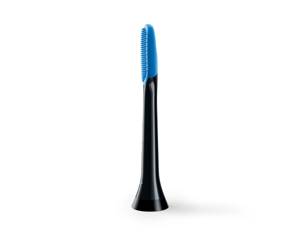 Philips Sonicare TongueCare+ HX8072-11 / hlavica na čistenie jazyka 2ks / čierna (HX8072/11)