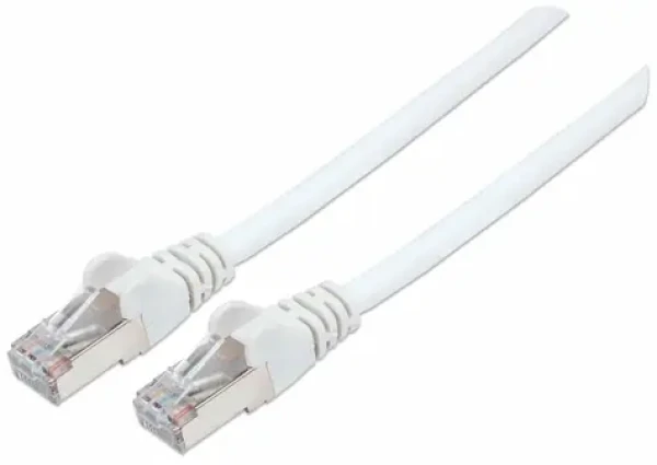 Intellinet Cat6A biela / Patch kábel / S/FTP / LSZH / RJ-45 / 0,5 m (741354)