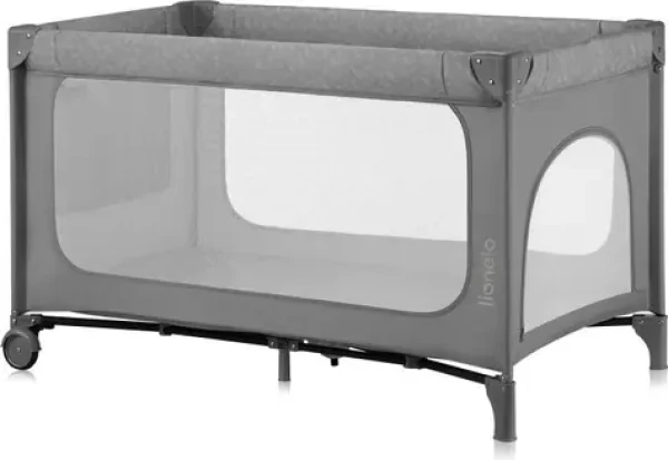 Lionelo Postieľka cestovná Jasmin Grey Stone / od 0 do 36 mesiacov (LO-JASMIN EASY FOLD GREY STONE)