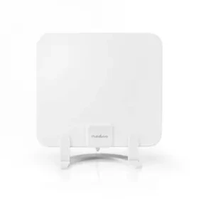Nedis Izbová anténa biela / Aktívna / FM / UHF / VHF / Rozsah príjmu: 0-25 km / LTE700 / Zosilnenie: 30 dB / ABS (ANIR2502BK700)