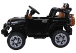 Mamido Detské elektrické autíčko Jeep Country čierne