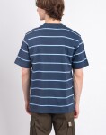 Carhartt WIP S/S Aiken Pocket T-Shirt Aiken Stripe, Dusky Blue S
