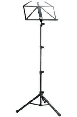 Kamp;M 10810 stojan na noty čierna / výška od 720 do 1520 mm (10810-000-55)