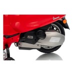 Mamido Detský elektrický skúter Vespa ROMA červený