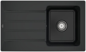 VILLEROY & BOCH VILLEROY & BOCH - Keramický drez Villeroy &amp; Boch Architectura 50, 335001R7, Pure Black 335001R7