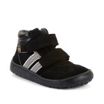 Detské celoročné členkové barefoot topánky F-MOTION TEX BLACK Froddo G3110285-20 - 26